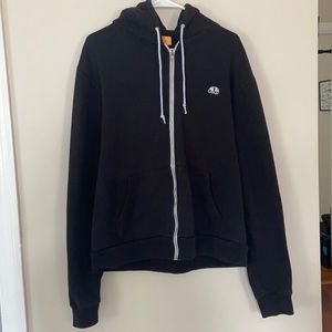 VINTAGE PANDA ZIP UP HOODIE
